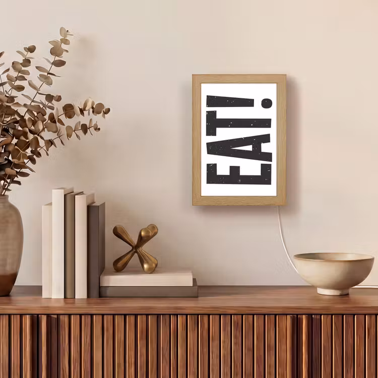 Tafellamp - Decoratie - Eten - Zwart - Wit — 4