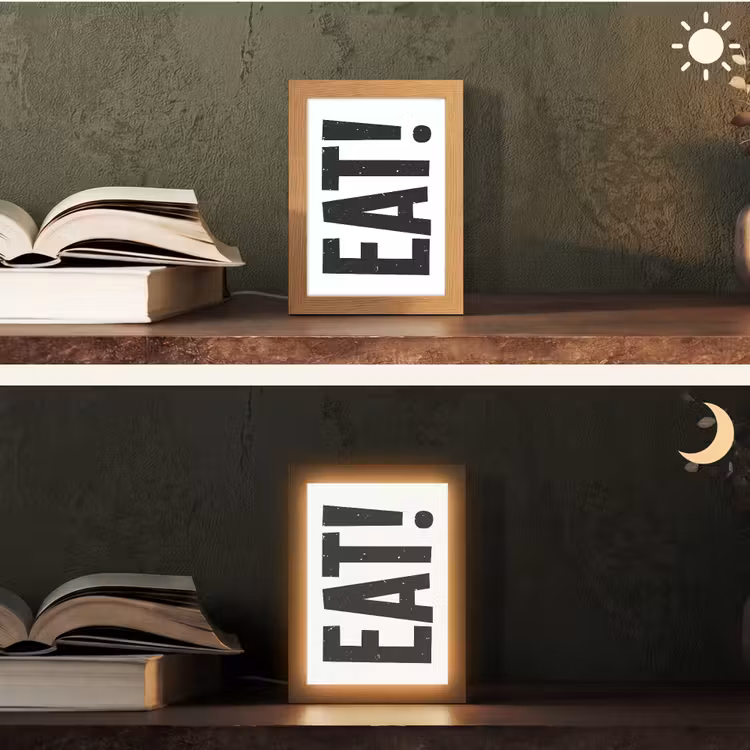 Tafellamp - Decoratie - Eten - Zwart - Wit — 5