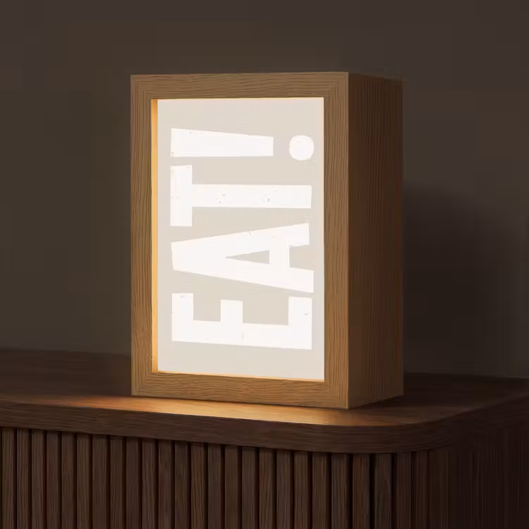 Tafellamp - Eten - Decoratie - Beige - Wit — 1