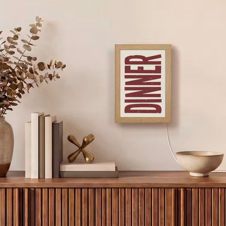 Tafellamp - Eten - Decoratie - Rood - Vintage — 4