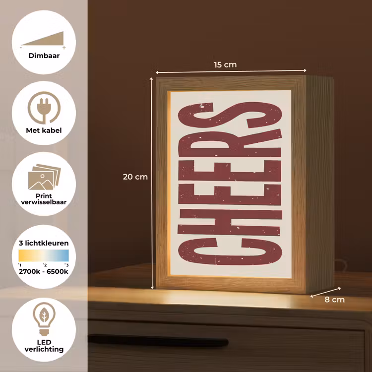 Tafellamp - Red - Cheers - Decoratie - Beige — 7