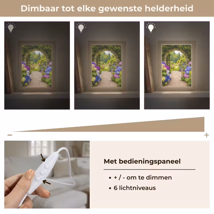 Tafellamp - Doorkijk - Poort - Hortensia - Bloementuin — 8