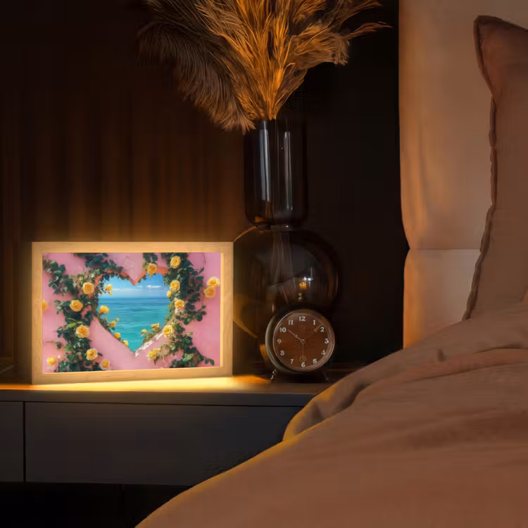 Tafellamp - Hart - Zee - Muur — 2