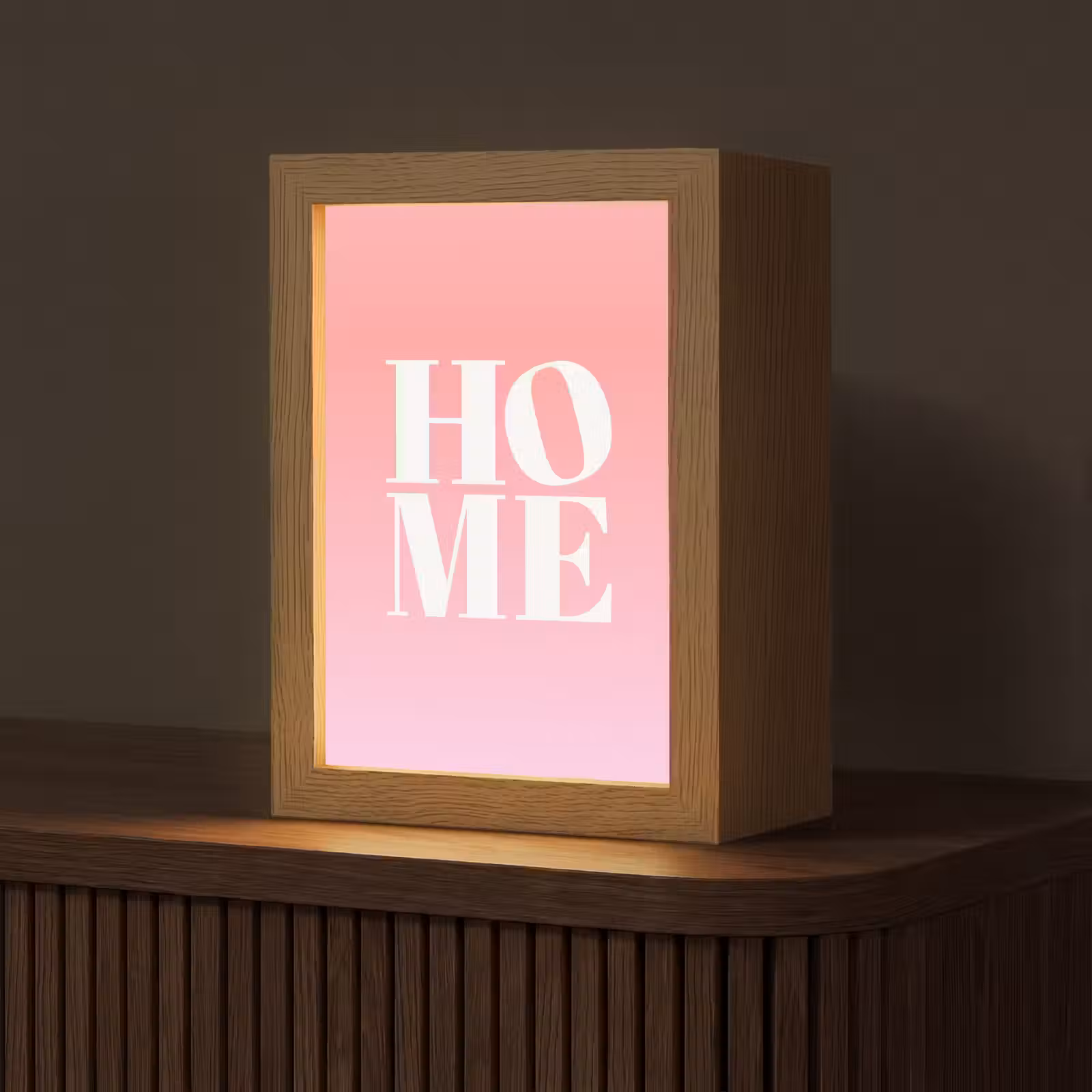 Tafellamp - Home - Letters - Groot - Roze — 1
