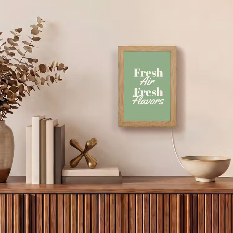 Tafellamp - Tekst - Groen - Sierlijk - Letters — 4