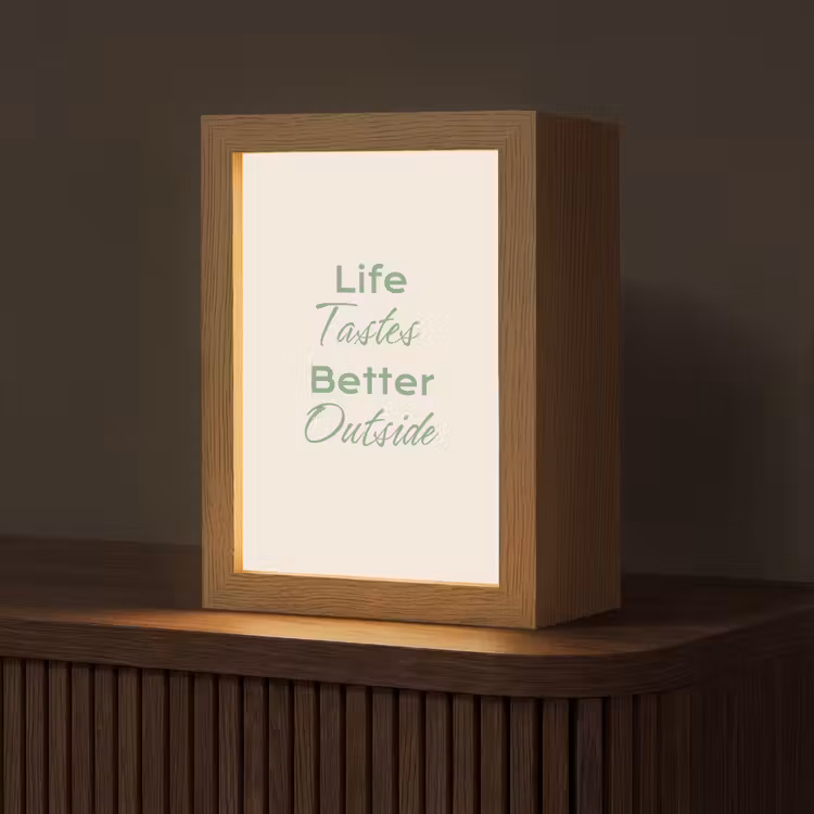 Tafellamp - Tekst - Sierlijk - Letters - Groen — 1