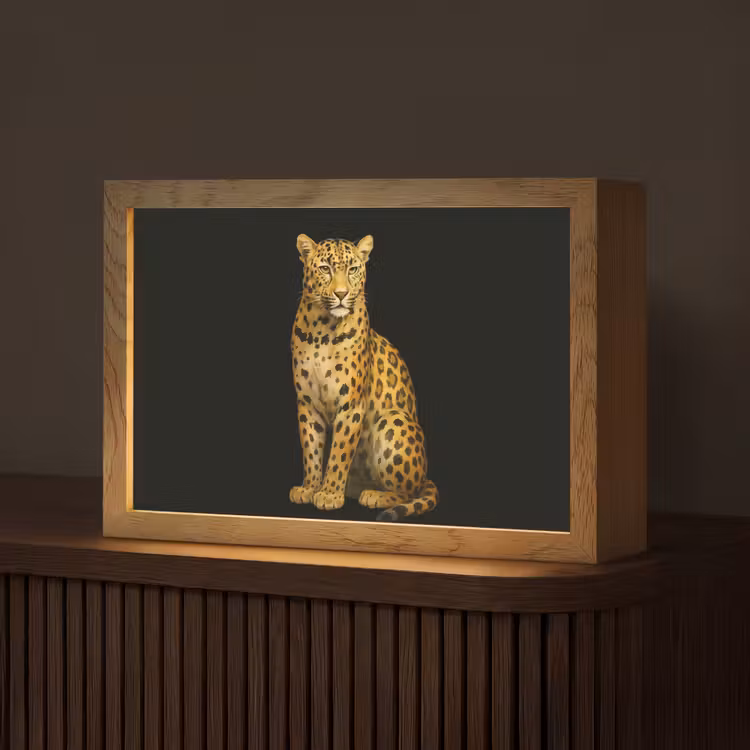 Tafellamp - Panter - Realistisch - Bruin — 1