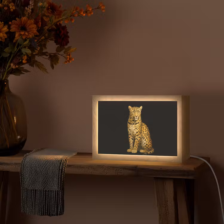 Tafellamp - Panter - Realistisch - Bruin — 4
