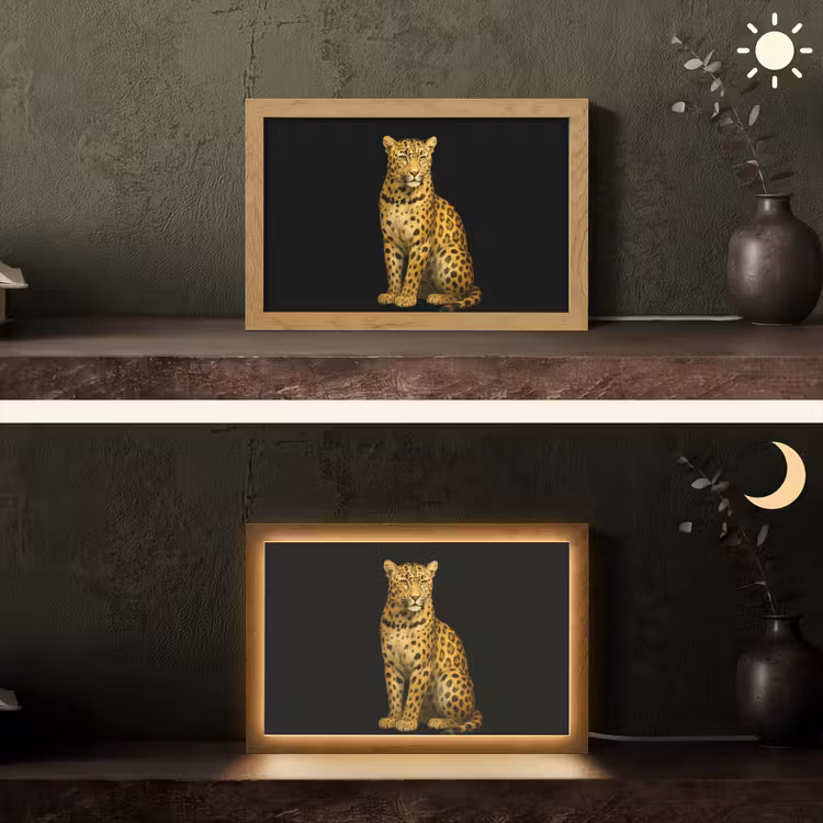 Tafellamp - Panter - Realistisch - Bruin — 5