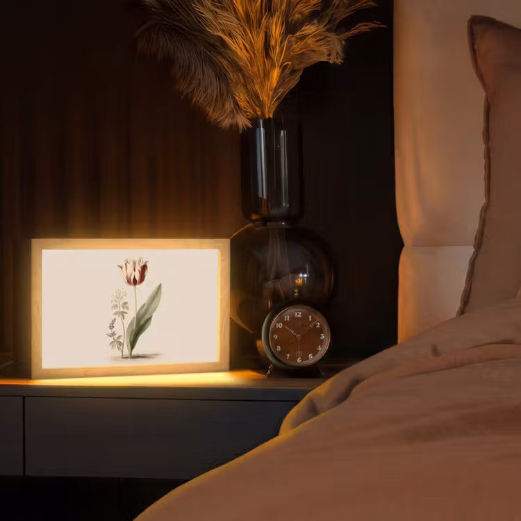 Tafellamp - Tulp - Minimalistisch - Beige — 2