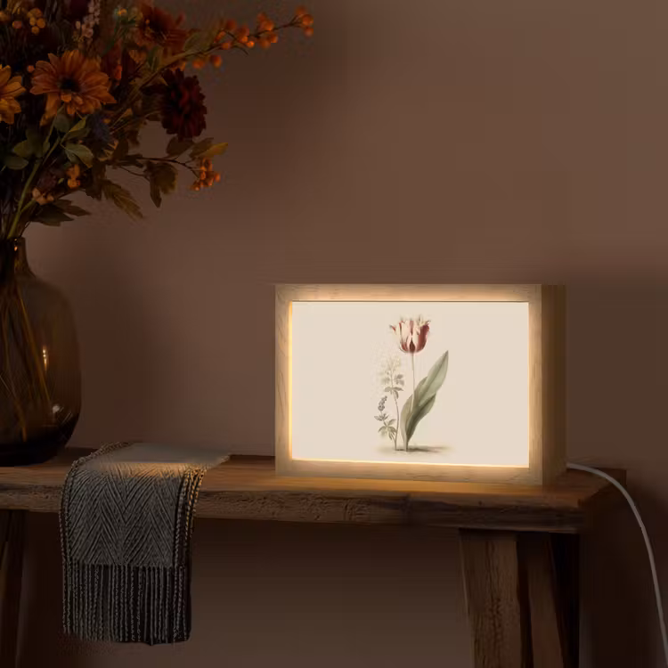 Tafellamp - Tulp - Minimalistisch - Beige — 4