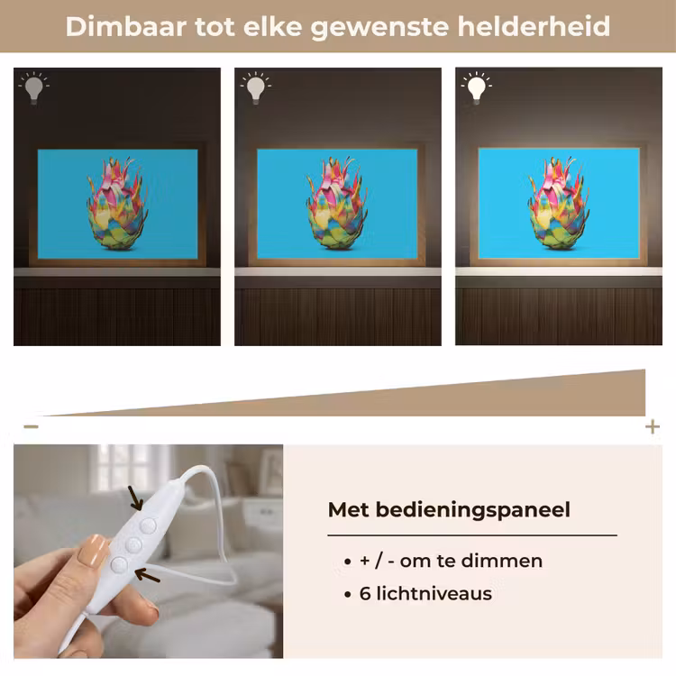 Tafellamp - Drakenfruit - Blauw - Levendig — 8