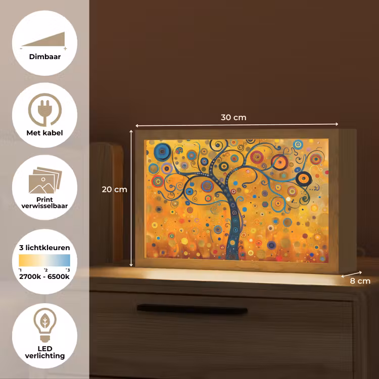 Tafellamp - Abstract - Boom - Levensboom - Modern — 7