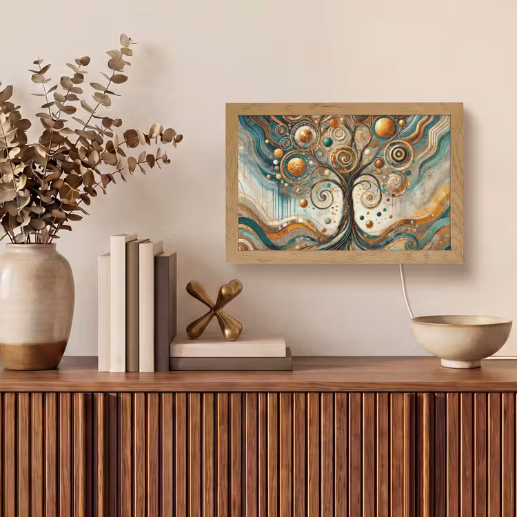 Tafellamp - Levensboom - Boom - Abstract - Modern — 3