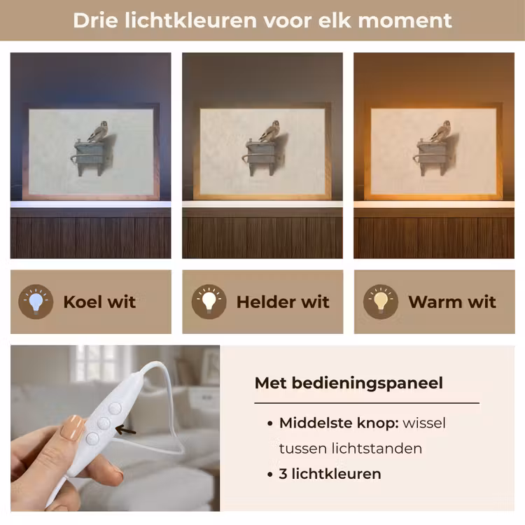Tafellamp - Het Puttertje - Schilderij - Fabricius - Oude Meester — 6