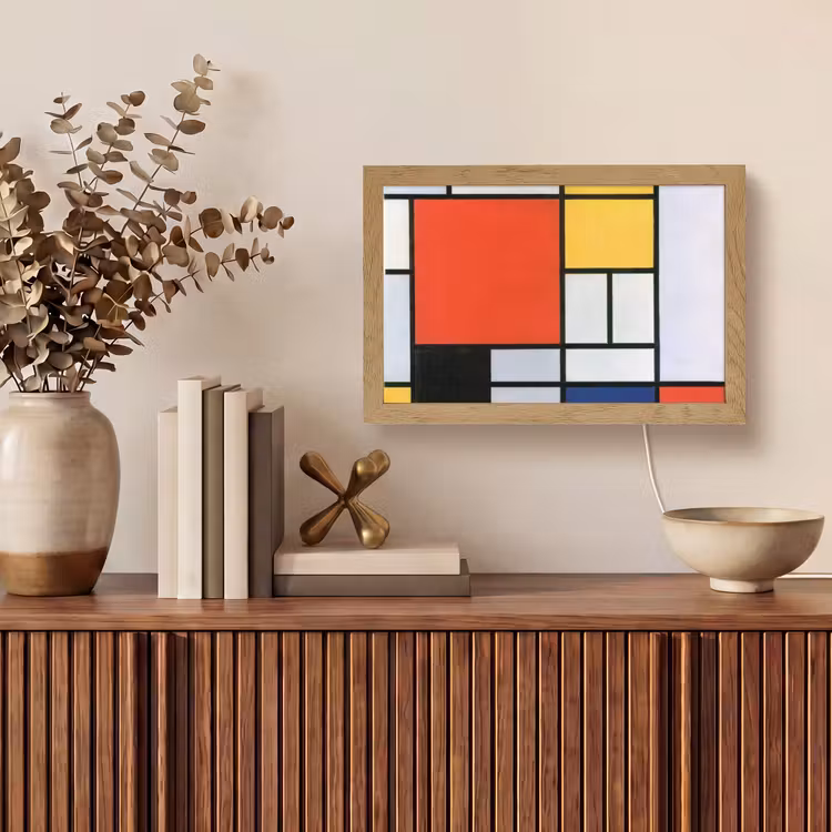 Tafellamp - Kunst - Mondriaan - Oude meesters - Compositie 2 — 3