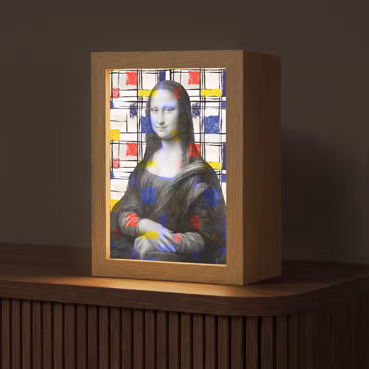 Tafellamp - Mona Lisa - Mondriaan - Oude Meesters — 1