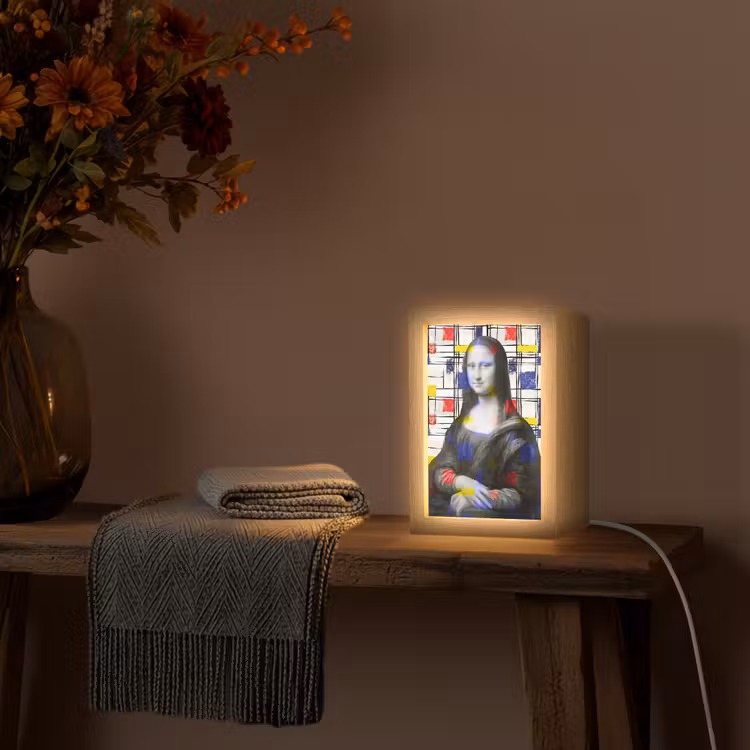 Tafellamp - Mona Lisa - Mondriaan - Oude Meesters — 2