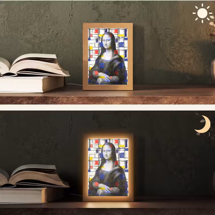 Tafellamp - Mona Lisa - Mondriaan - Oude Meesters — 5