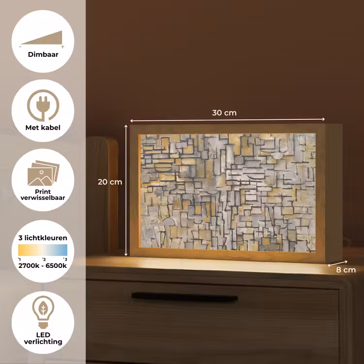 Tafellamp - Mondriaan - Kunst - Oude meesters - Tableau I — 7