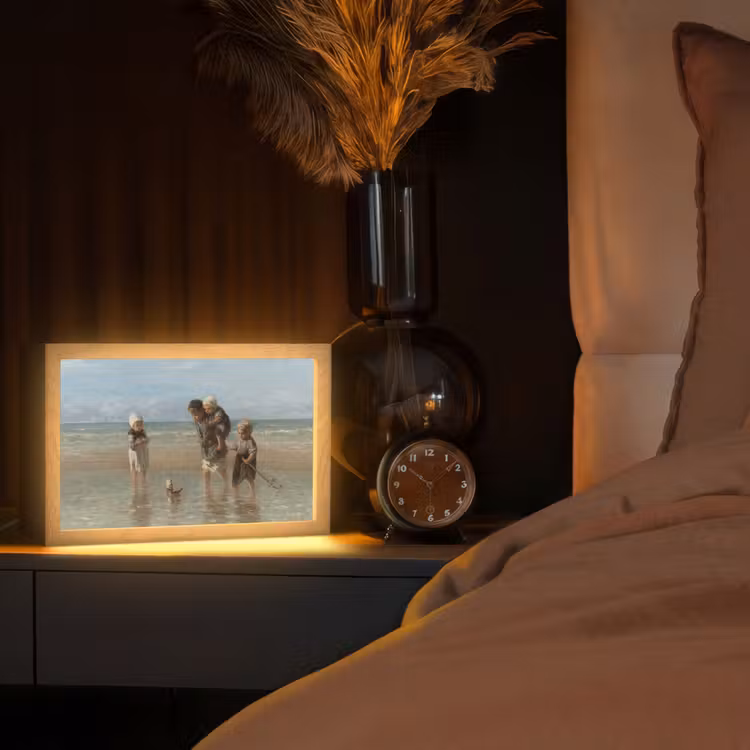 Tafellamp - Oude meesters - Kunst - Kinderen der zee - Jozef Israëls — 2