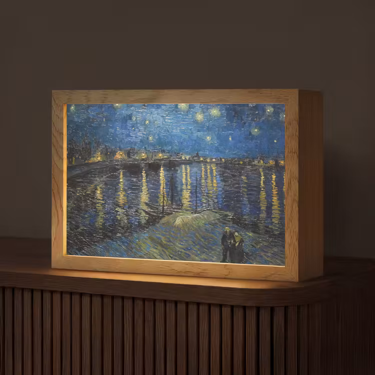 Tafellamp - Van Gogh - Brug - Oude meesters — 1