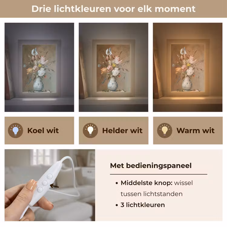 Tafellamp - Bloemstilleven - Balthasar van der Ast - Oude Meesters — 6