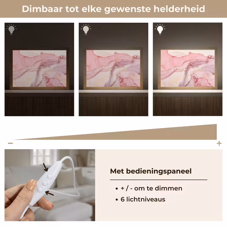 Tafellamp - Goud - Marmer - Roze — 8
