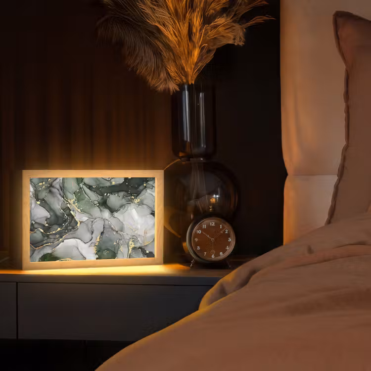 Tafellamp - Luxe - Marmer - Groen — 2
