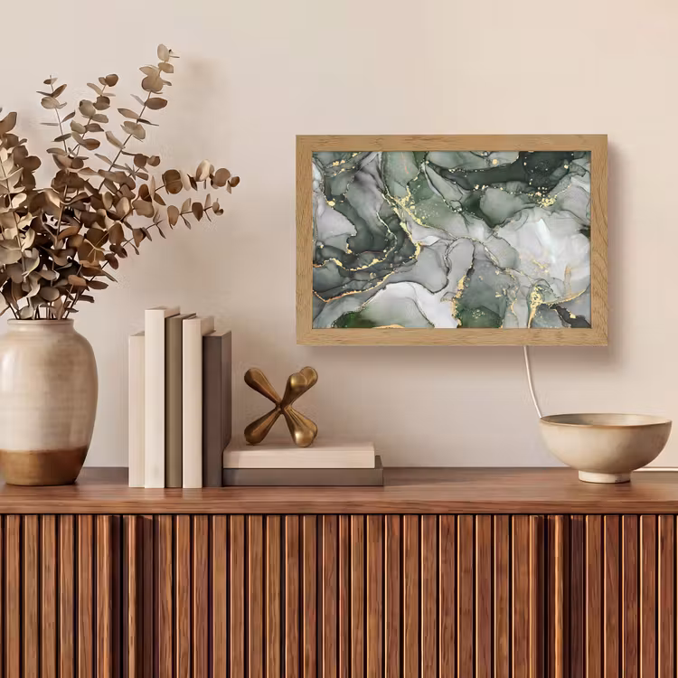 Tafellamp - Luxe - Marmer - Groen — 3