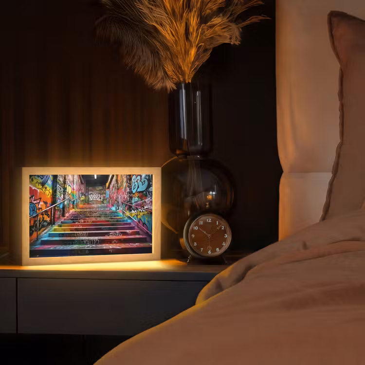Tafellamp - Trap - Graffiti - Kleuren - Kunst — 2