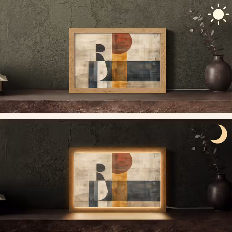 Tafellamp - Abstract - Kunst - Vormen - Modern — 5