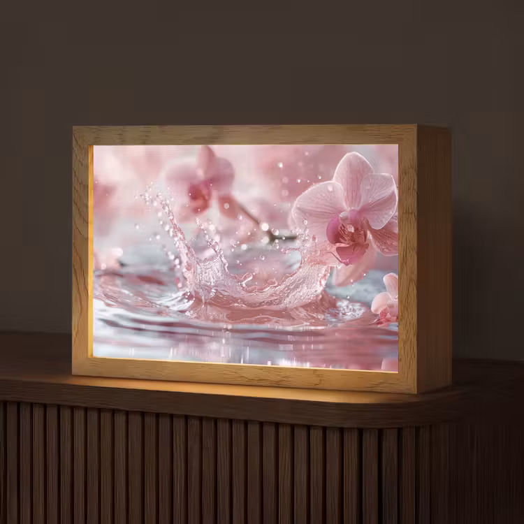Tafellamp - Abstract - Modern - Water - Orchidee — 1
