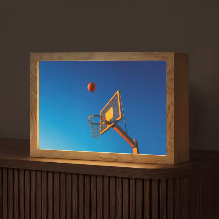 Tafellamp - Basketbal - Lucht - Ring — 1