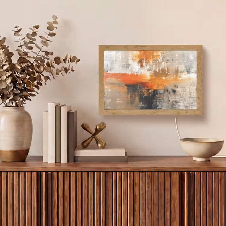 Tafellamp - Verf - Patroon - Modern - Kunst — 3