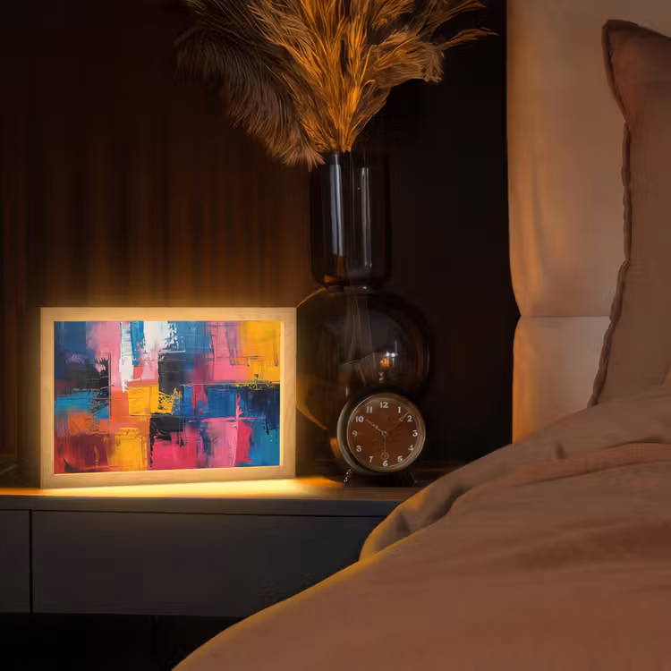 Tafellamp - Verflook - Kunst - Modern - Abstract — 2