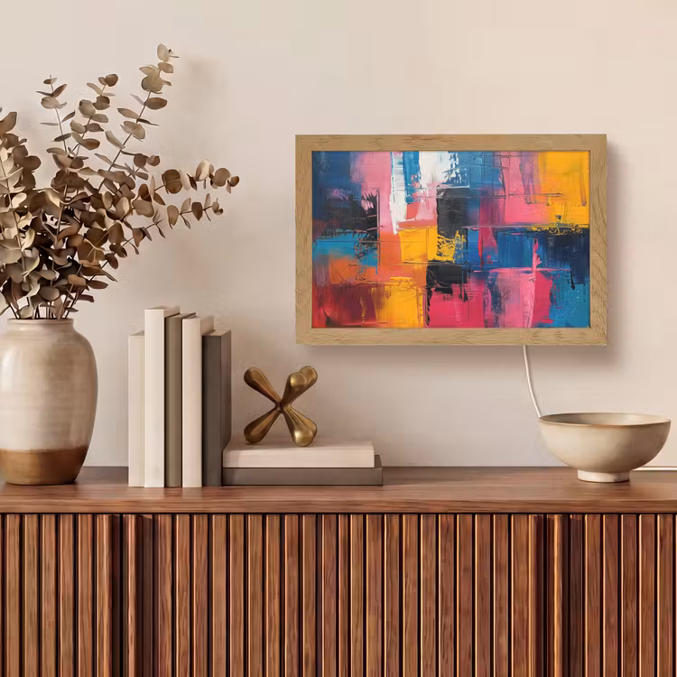 Tafellamp - Verflook - Kunst - Modern - Abstract — 3