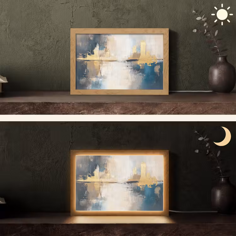 Tafellamp - Abstract - Kunst - Goud — 5