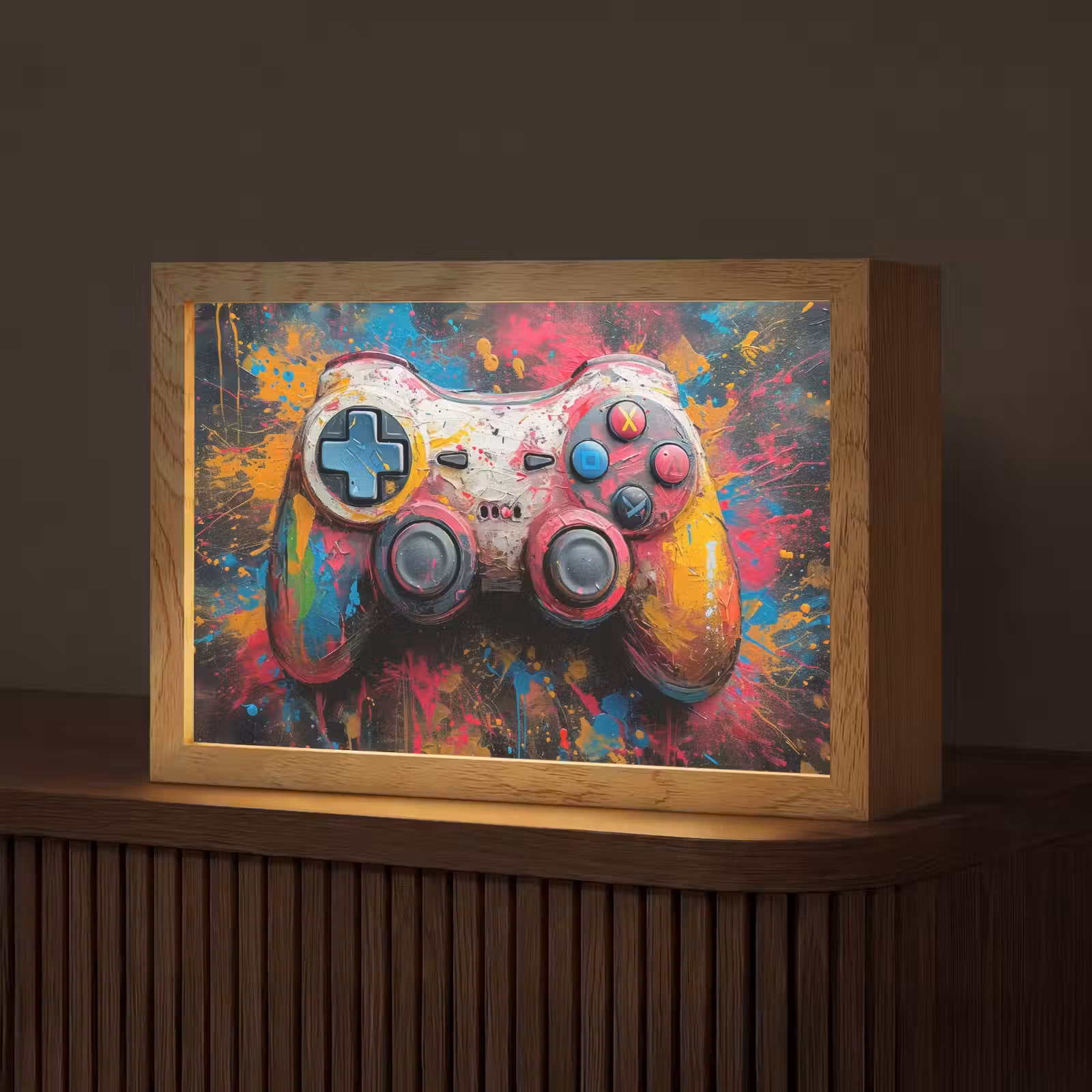 Tafellamp - Graffiti - Gaming - Controller - Verf — 1