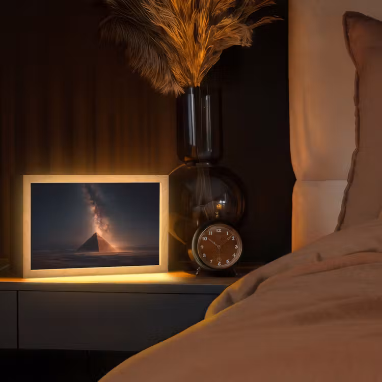 Tafellamp - Piramide - Woestijn - Licht — 2