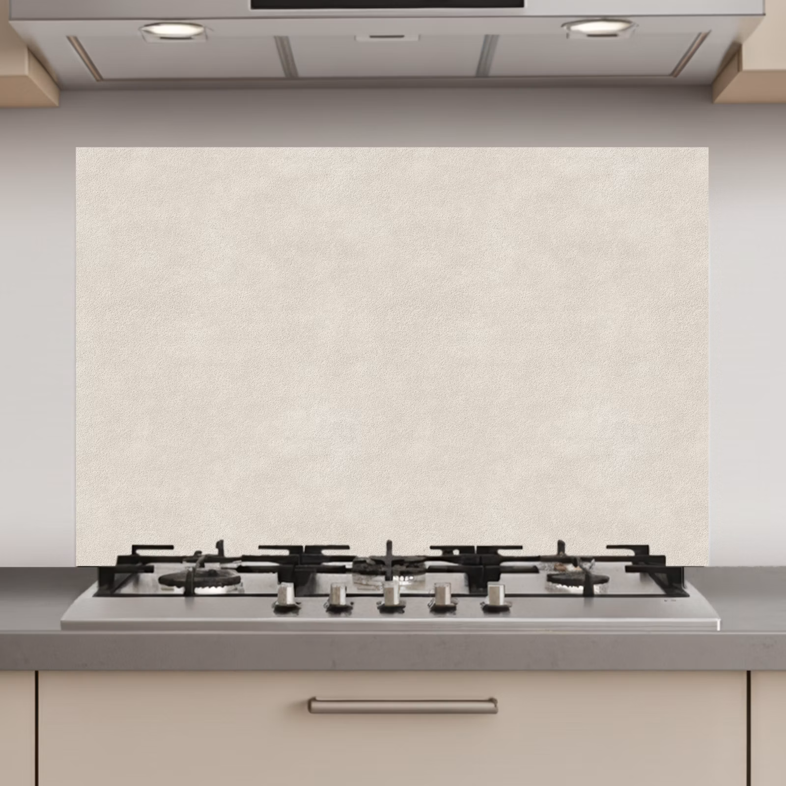 Spatscherm keuken - Zandkleurig - Modern - Egaal — 1