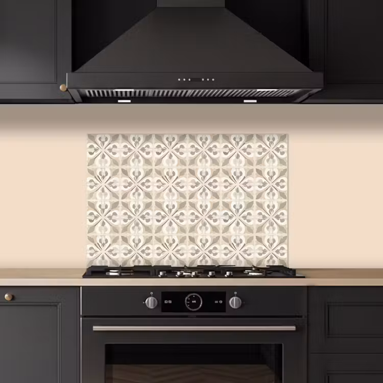Spatscherm keuken - Tegel - Motief - Beige — 2