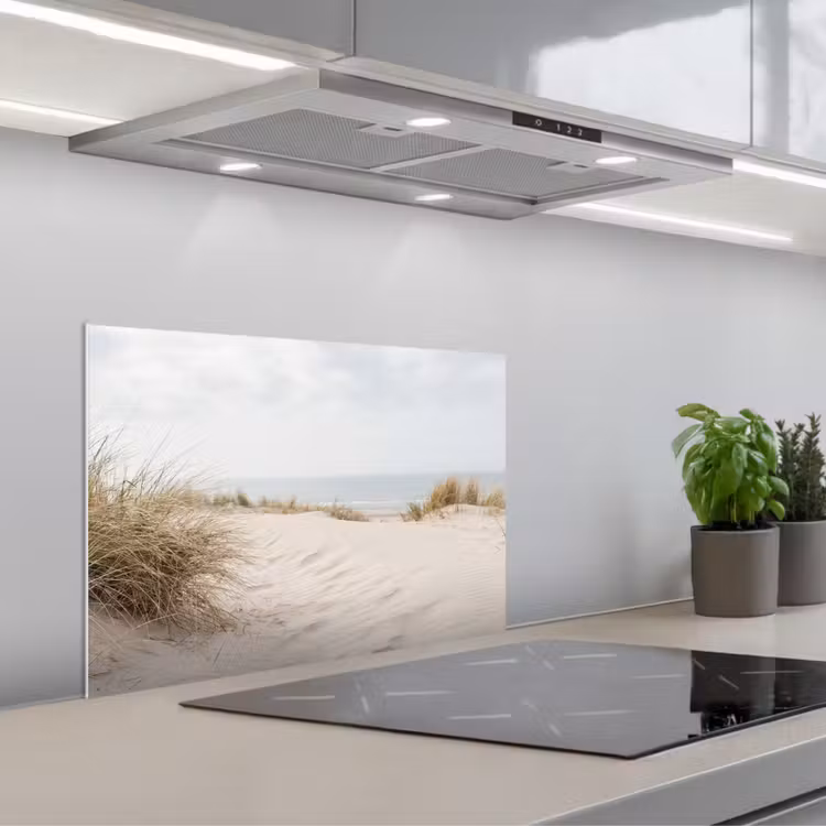 Spatscherm keuken - Wolken - Duinlandschap - Zand — 5