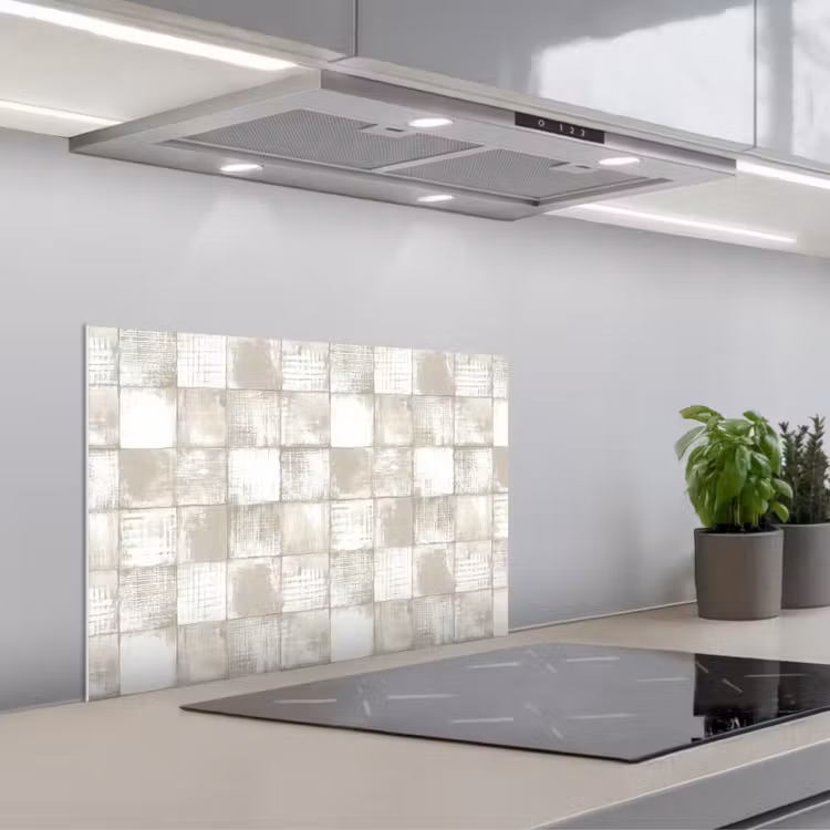 Spatscherm keuken - Tegel - Patroon - Verweerd — 5