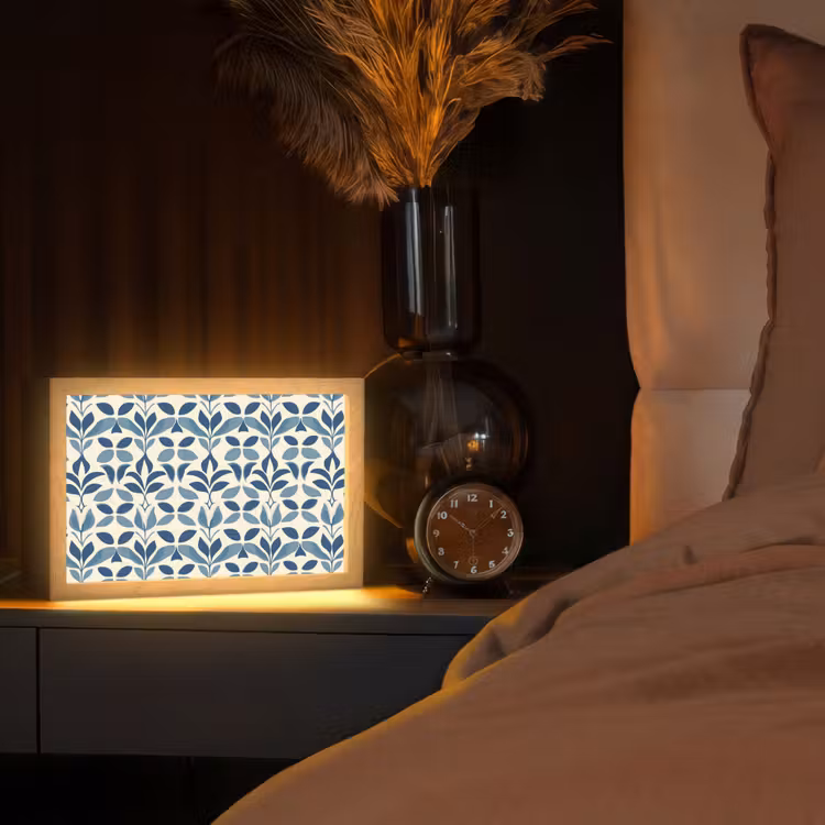Tafellamp - Flora - Modern - Blauw — 2