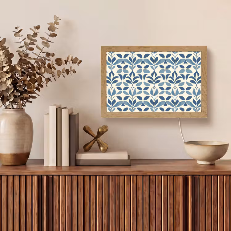 Tafellamp - Flora - Modern - Blauw — 3