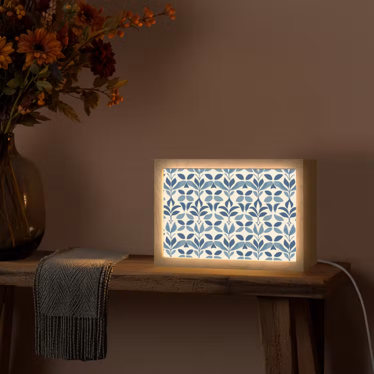 Tafellamp - Flora - Modern - Blauw — 4