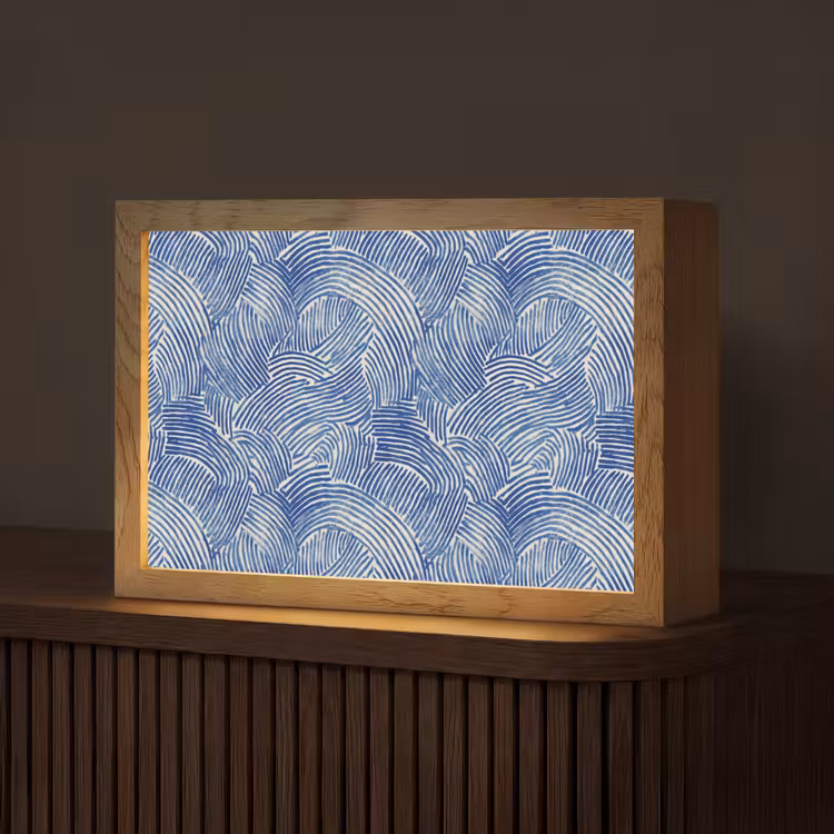Tafellamp - Modern - Abstract - Blauw — 1