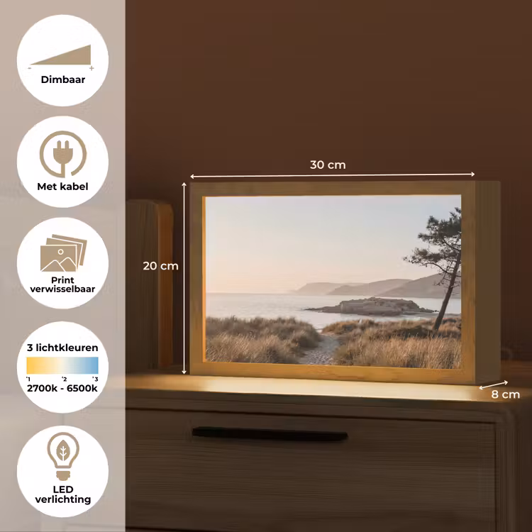 Tafellamp - Landschap - Kust - Duinen — 7