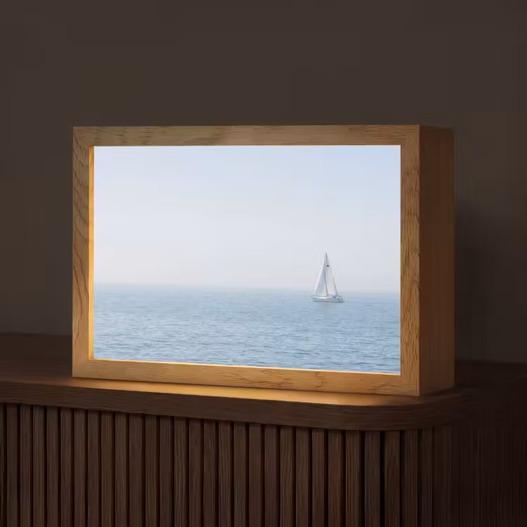 Tafellamp - Horizon - Zeilboot - Zee — 1